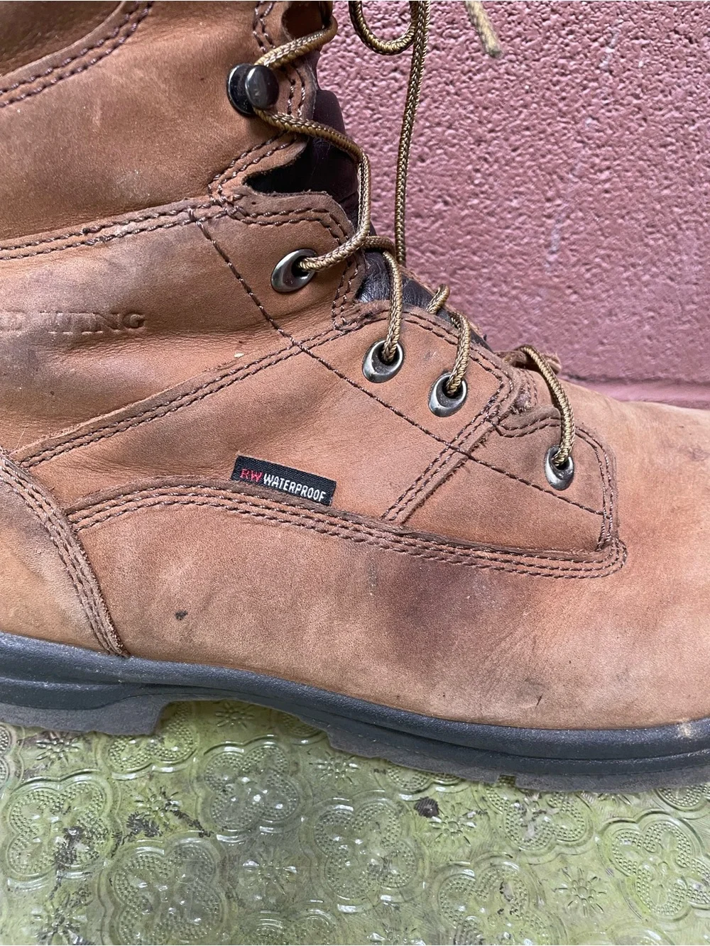 Red Wing king Toe 8-inch Insulated Waterproof Safety Toe Boots Size 13 D